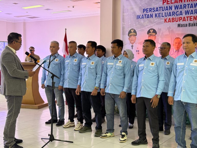 Pelantikan PWI Rohul