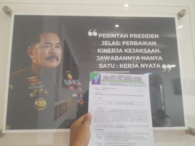 LSM BAPDI Resmi Ajukan Permohonan Informasi ke Kejari Jakbar,