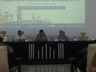 BPN Kota Bekasi Sosialisasikan PTSL 2026, Targetkan 3.000 Sertifikat Tanah