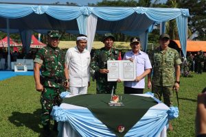 Plh Wali Kota Harris Bobihoe Apresiasi Dan Terima Kasih Atas Hadirnya Program TMMD Ditengah Masyarakat