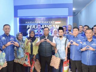 Sekjen DPP Partai Demokrat, Herman Khaeron Melkakukan Kunjungan ke  Sekretariat DPC Partai Demokrat Kota Pekanbaru