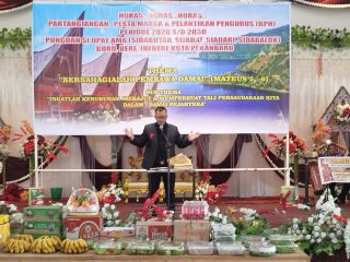 Pesta Bona Taon Siopat Ama Boru, Bere, Ibebere Sekotamadya Pekanbaru Berlangsung Meriah, Sekaligus Pergantian BPH  dan Pelantikan  BPH Naposo Bulung Siopat Ama.