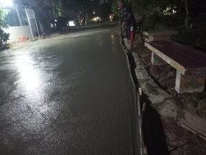 Proyek Jalan Zamrud Utara 1 Dipertanyakan, Persiapan Dasar dan Ketebalan Beton Disorot
